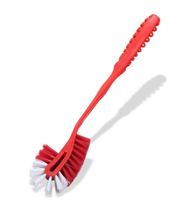 Double shop toilet brush